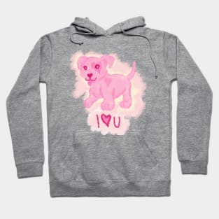 Pink Puppy Hoodie